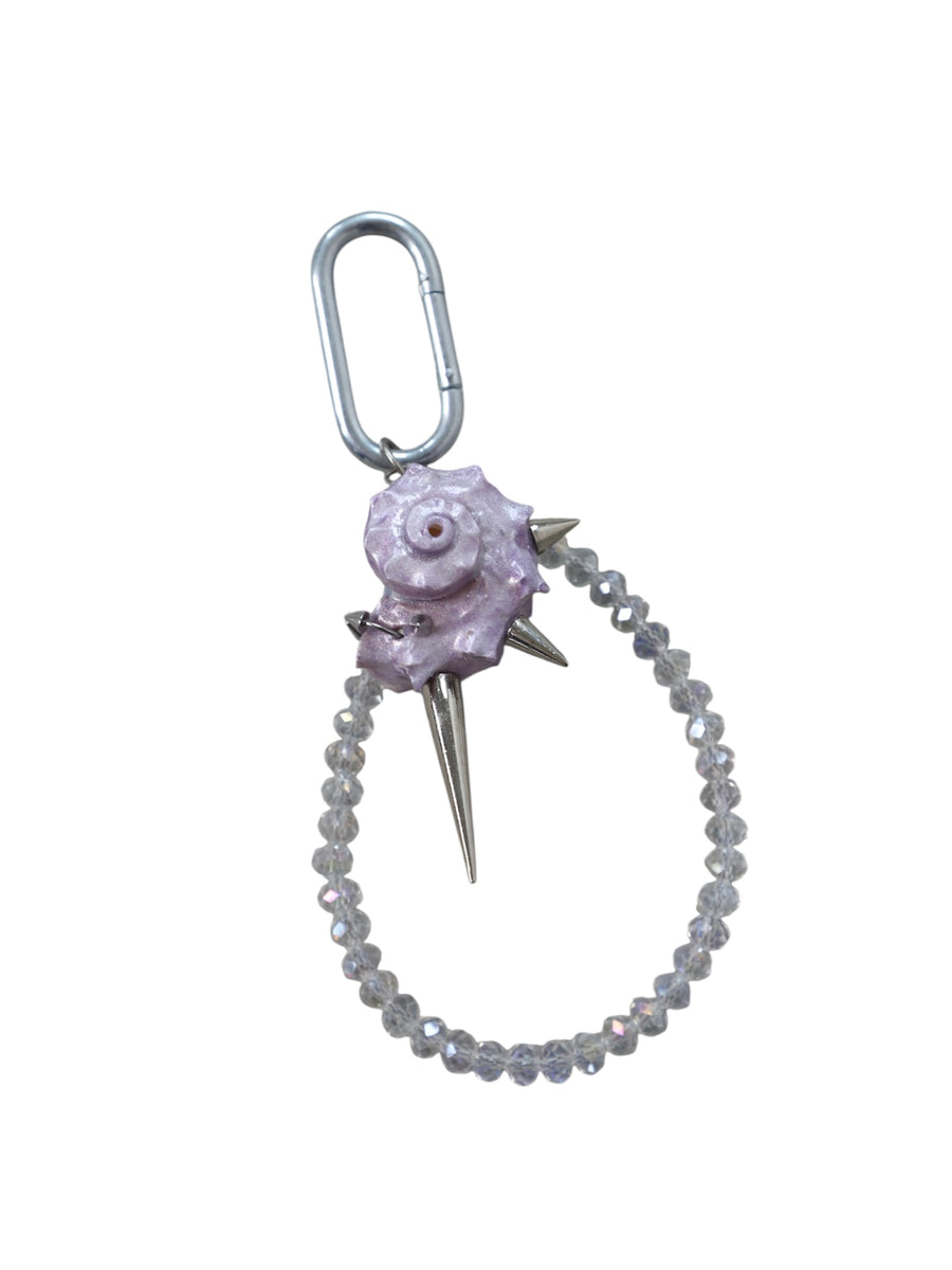 Keychain «Sea Alien» purple clear