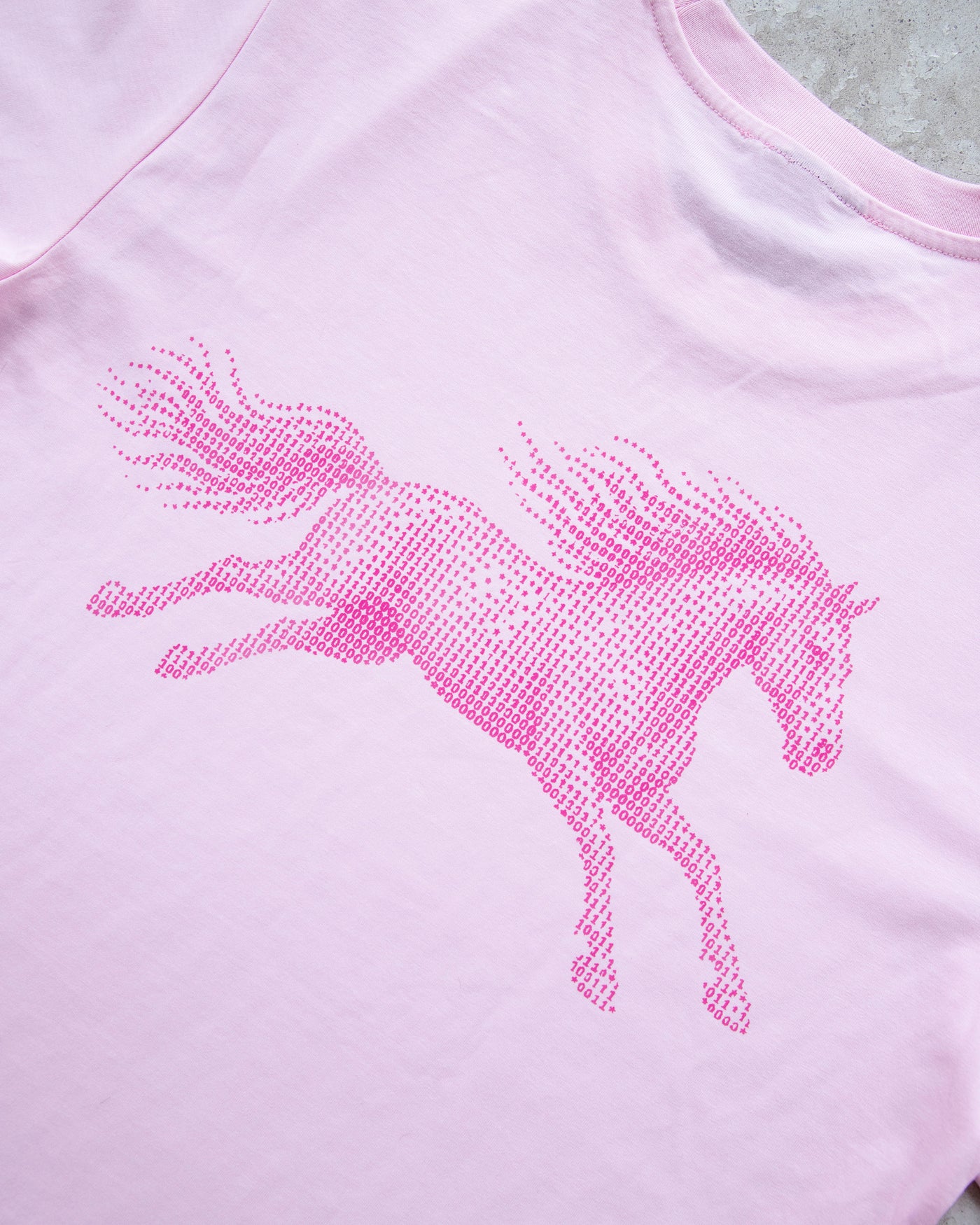 T-shirt «HORSE» babypink