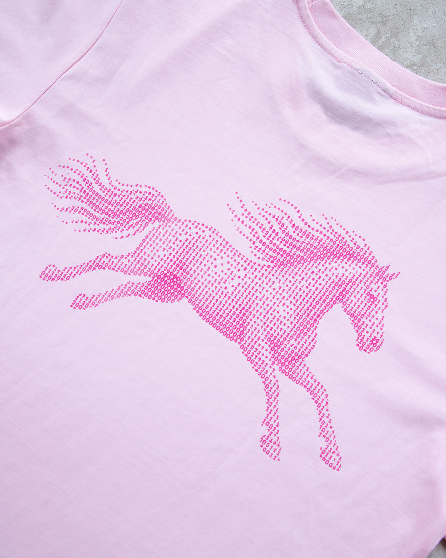 T-shirt «HORSE» babypink