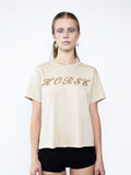 T-shirt «HORSE» beige