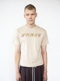 T-shirt «HORSE» beige