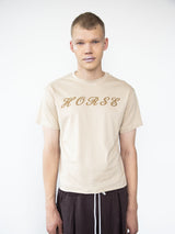 T-shirt «HORSE» beige