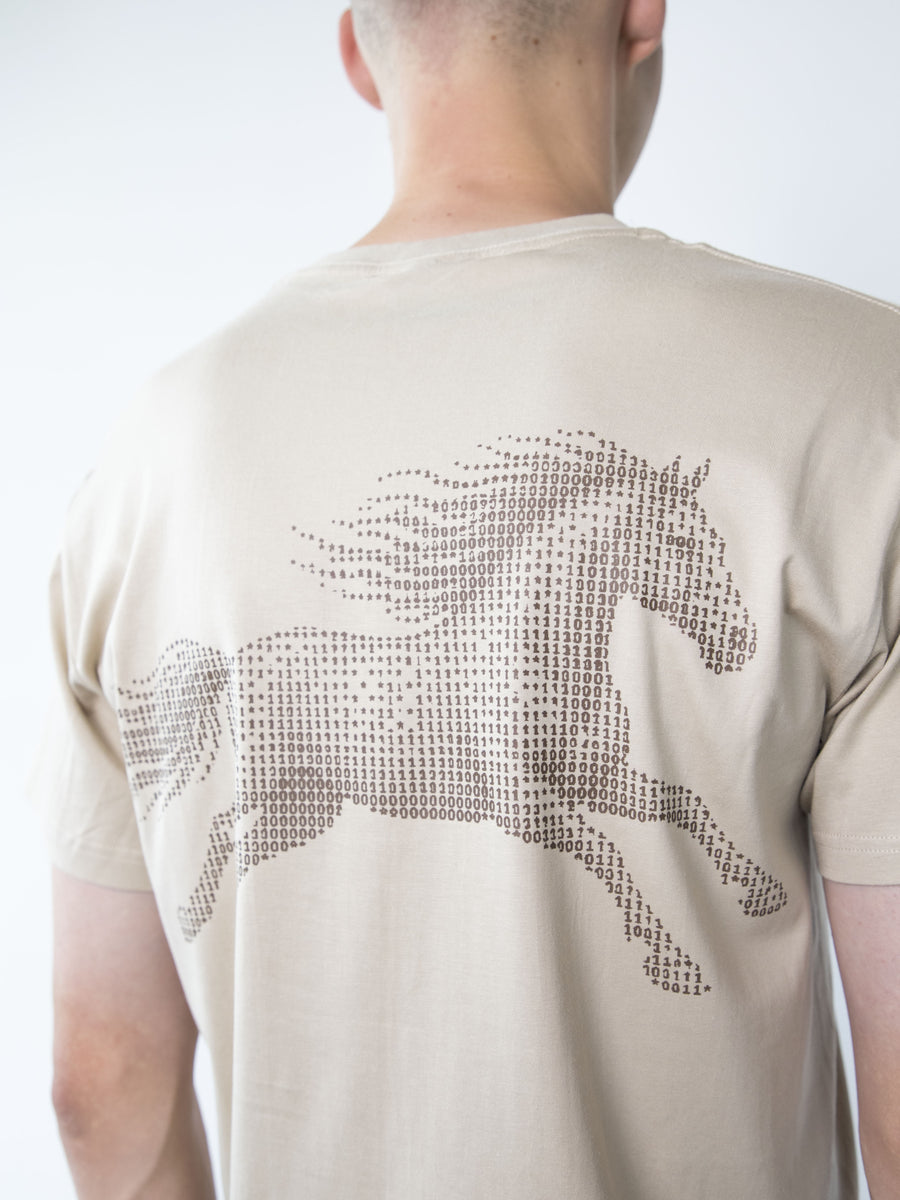 T-shirt «HORSE» beige