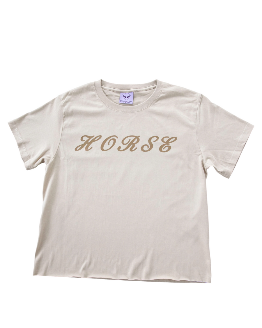 T-shirt «HORSE» beige