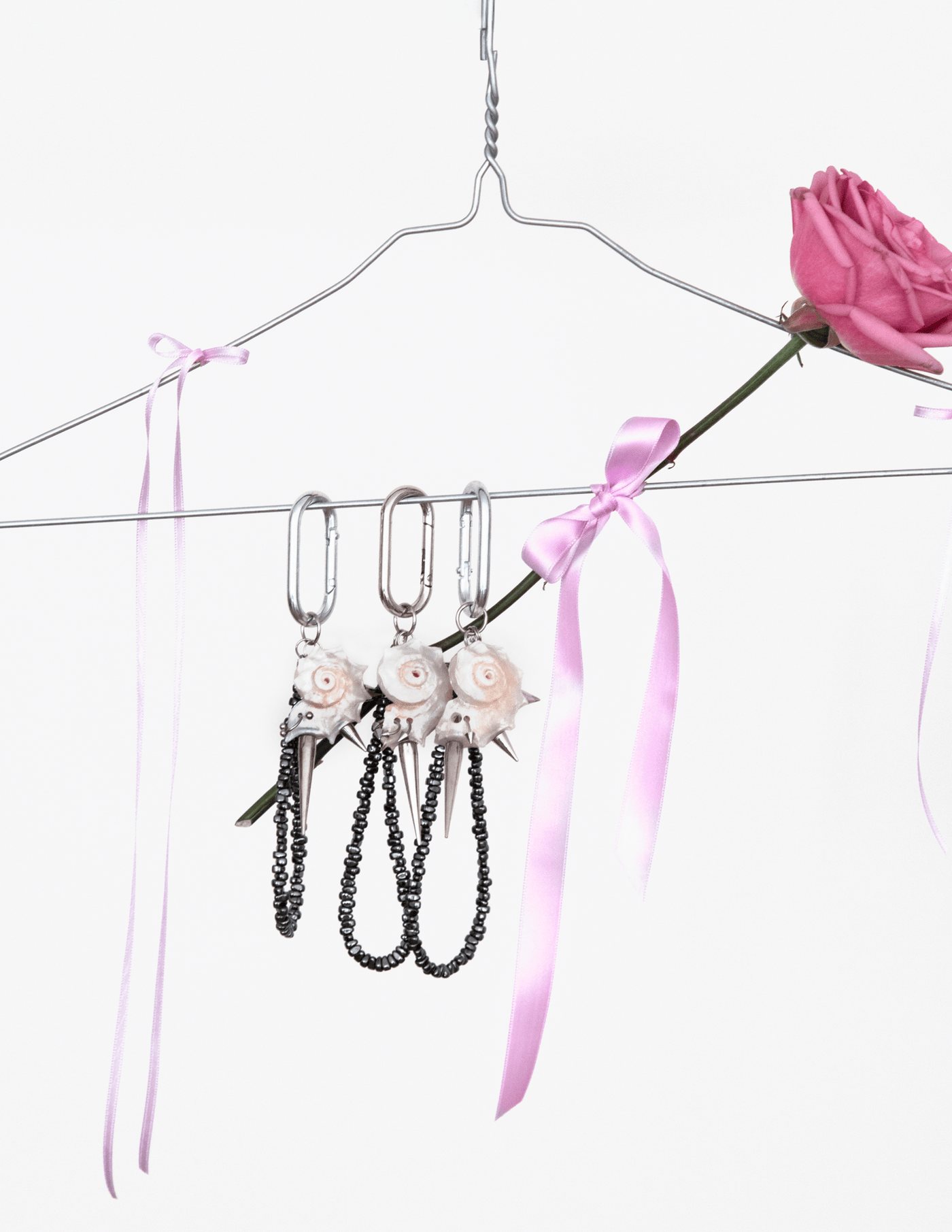 Keychain «Sea Alien» hematite - 1n0play