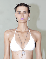 Necklace «Sea Alien» purple - 1n0play