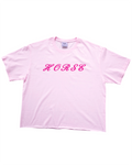 T-shirt «HORSE» babypink