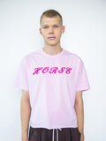 T-shirt «HORSE» babypink