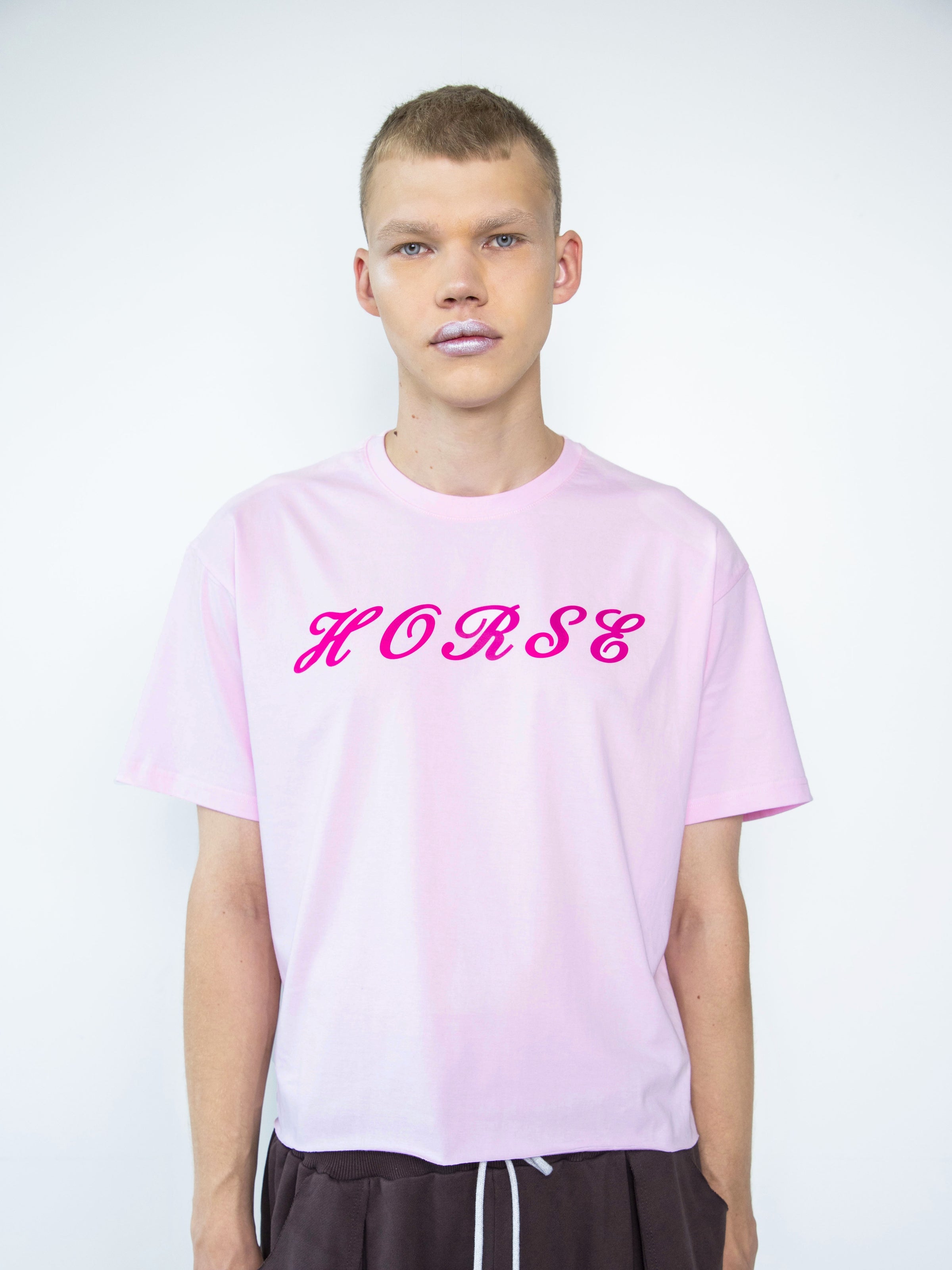 T-shirt «HORSE» babypink