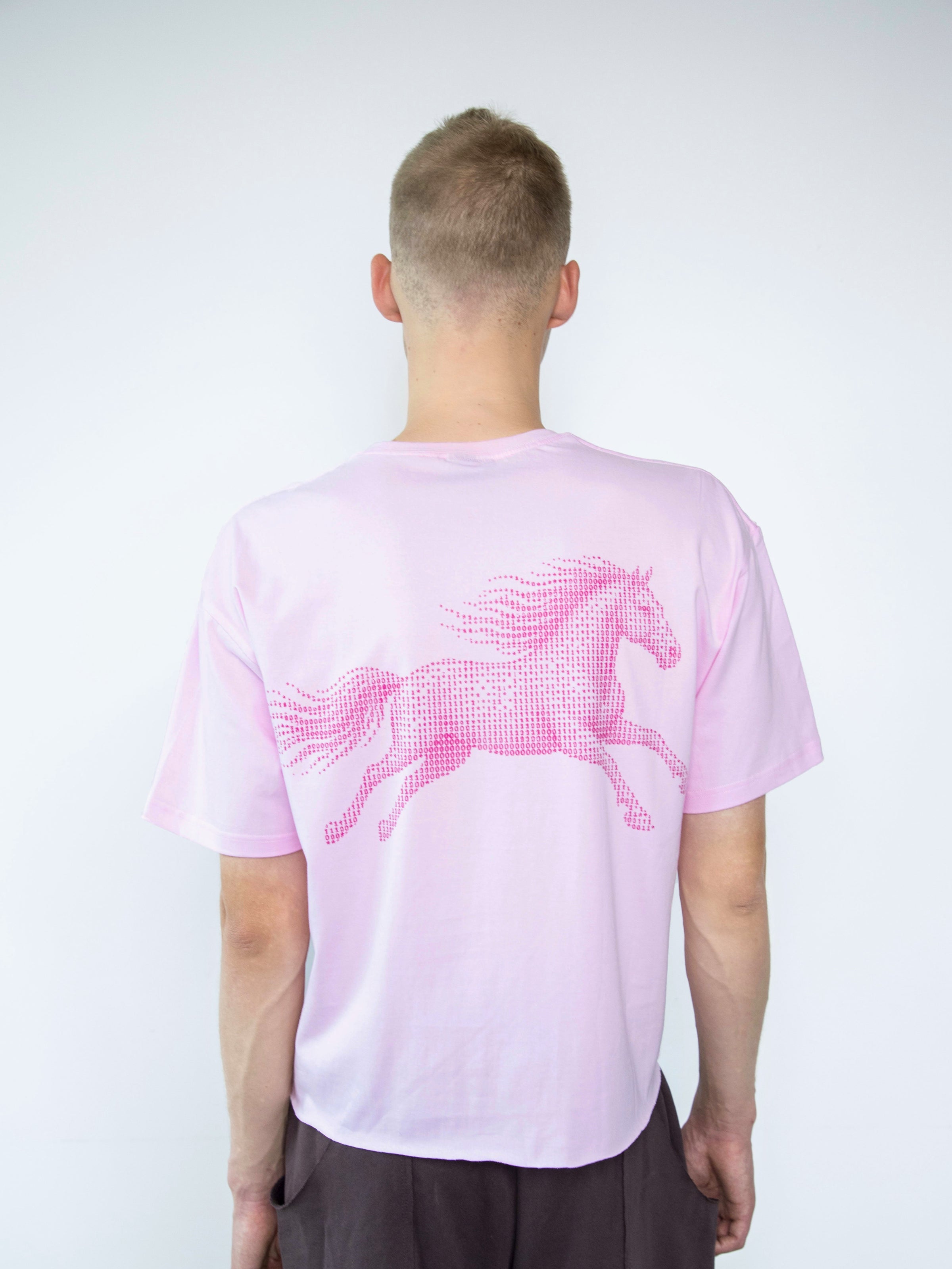 T-shirt «HORSE» babypink