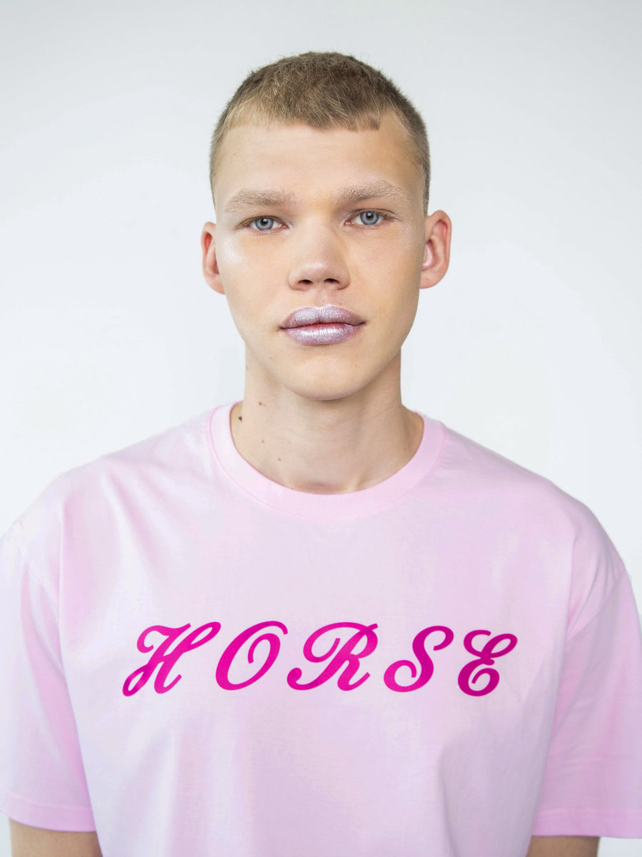 T-shirt «HORSE» babypink