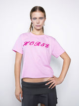 T-shirt «HORSE» babypink