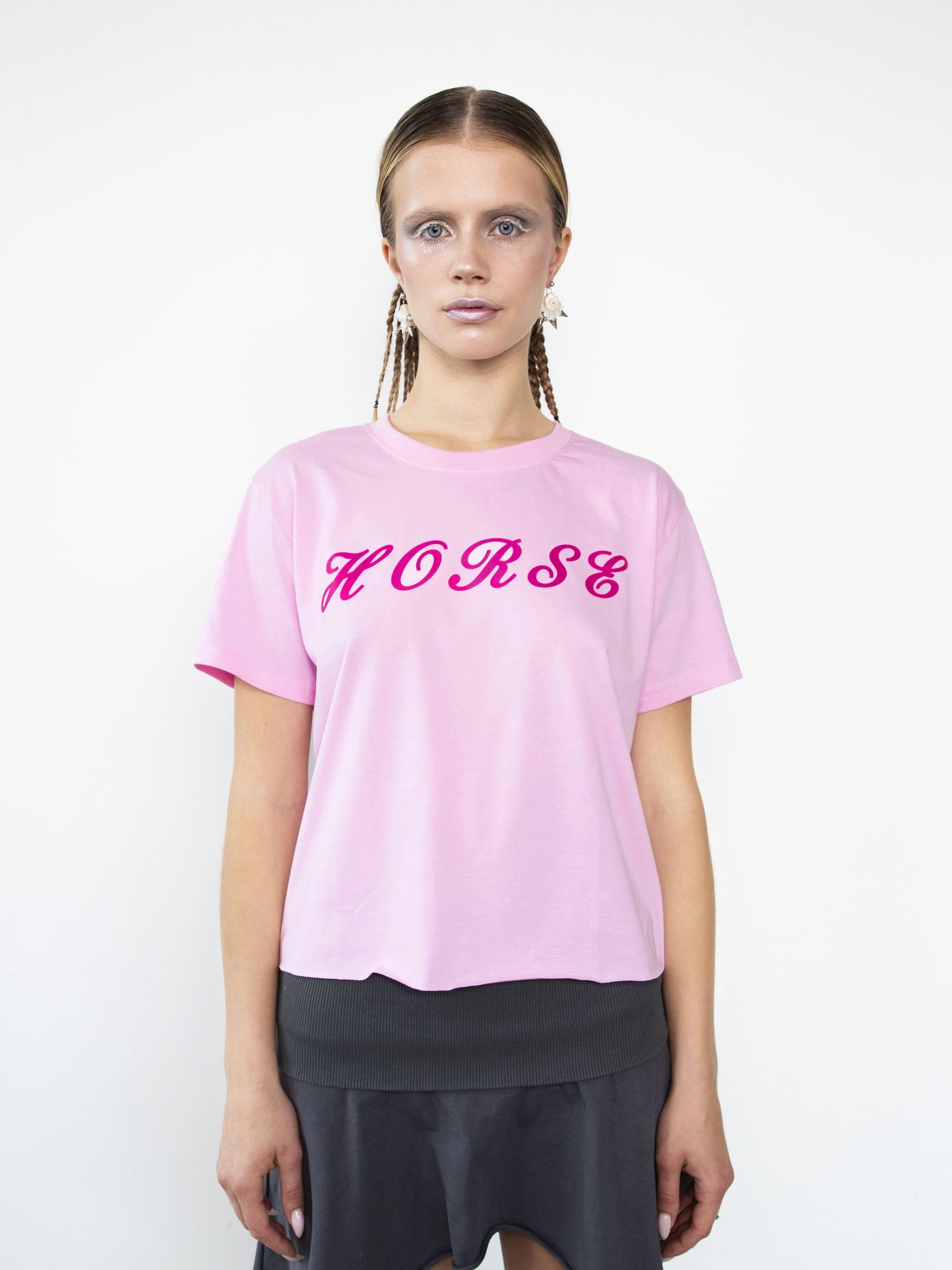T-shirt «HORSE» babypink