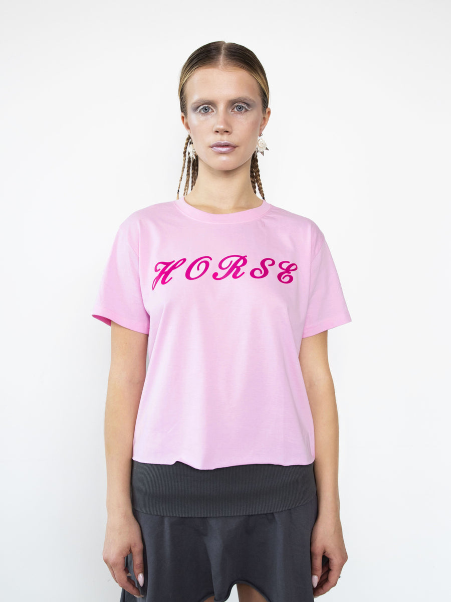 T-shirt «HORSE» babypink
