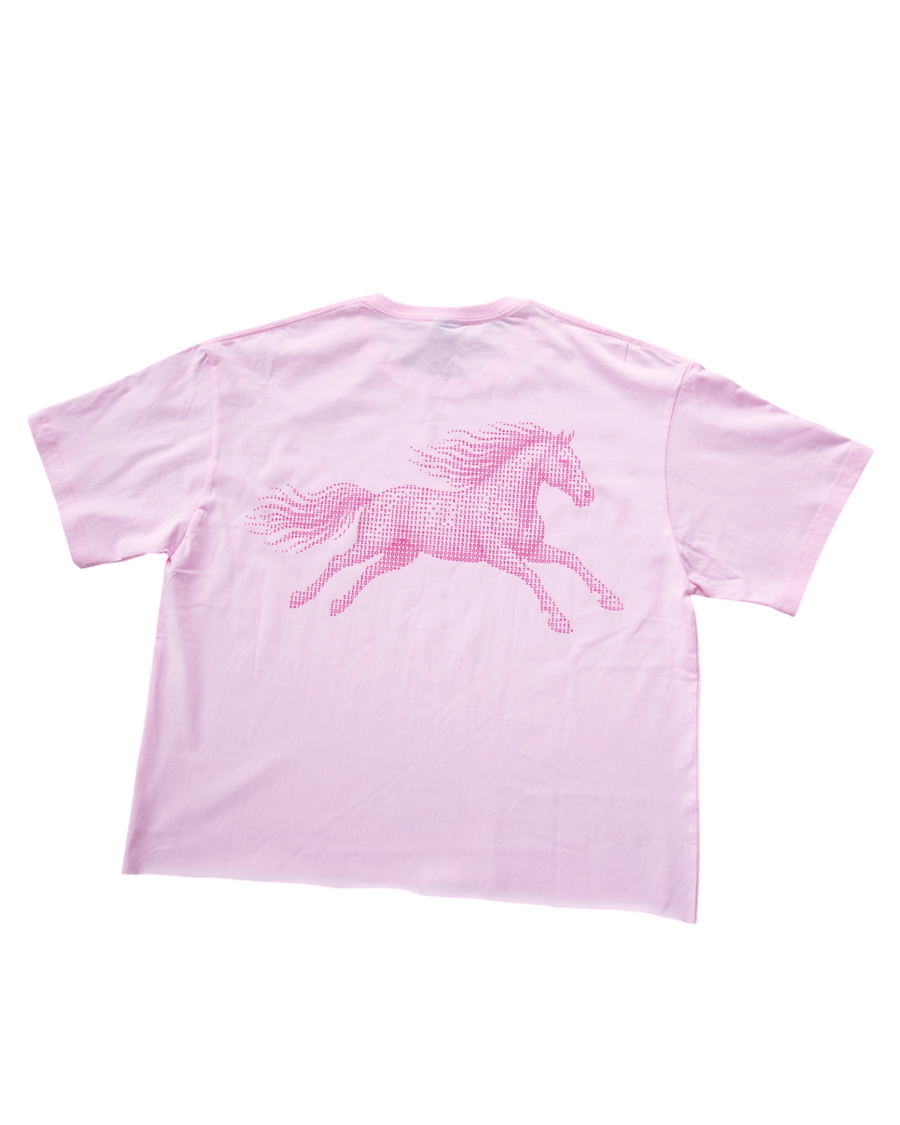 T-shirt «HORSE» babypink