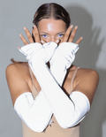 Reflective Fingerless Gloves (Mittens) - 1n0play