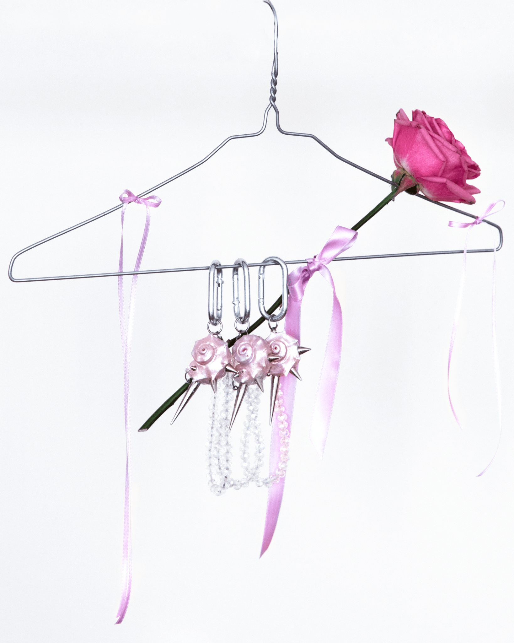 «Sea Alien» purple clear keychain - 1n0play