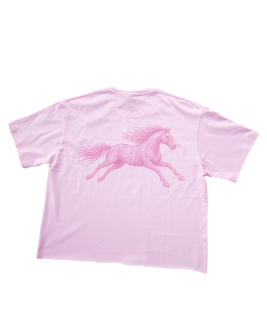 T-shirt «HORSE» babypink